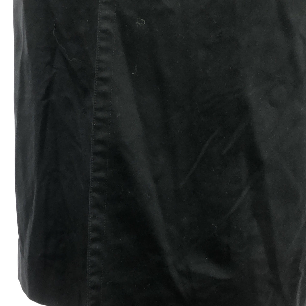 Brioni / ブリオーニ | ウール カシミア ストライプ裏地 トレンチコート | 56 | ブラック | メンズ