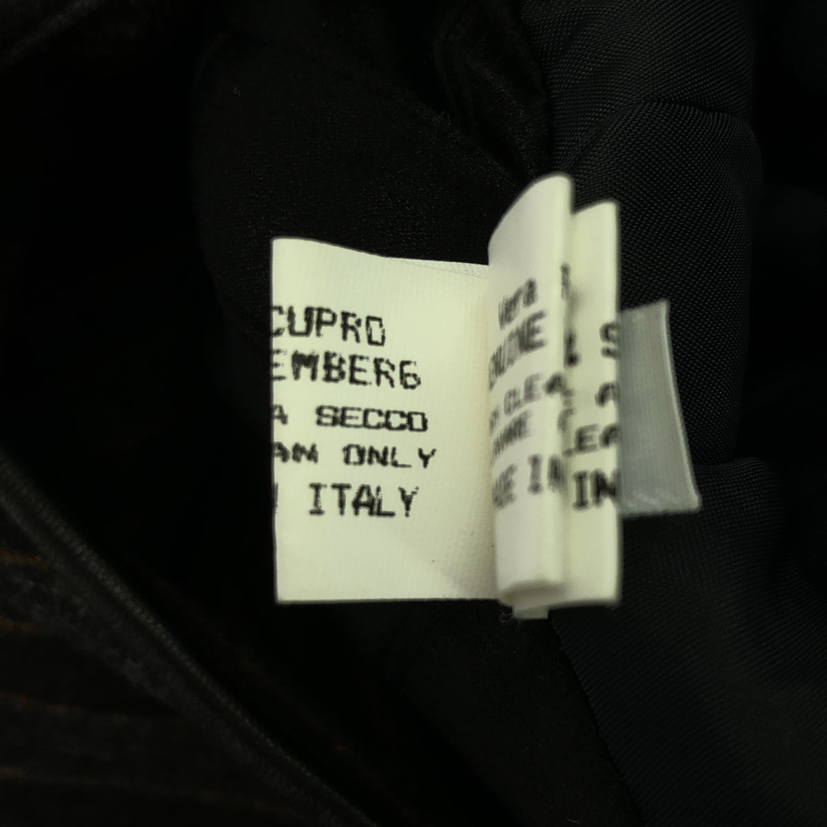 Brioni / ブリオーニ | ウール カシミア ストライプ裏地 トレンチコート | 56 | ブラック | メンズ