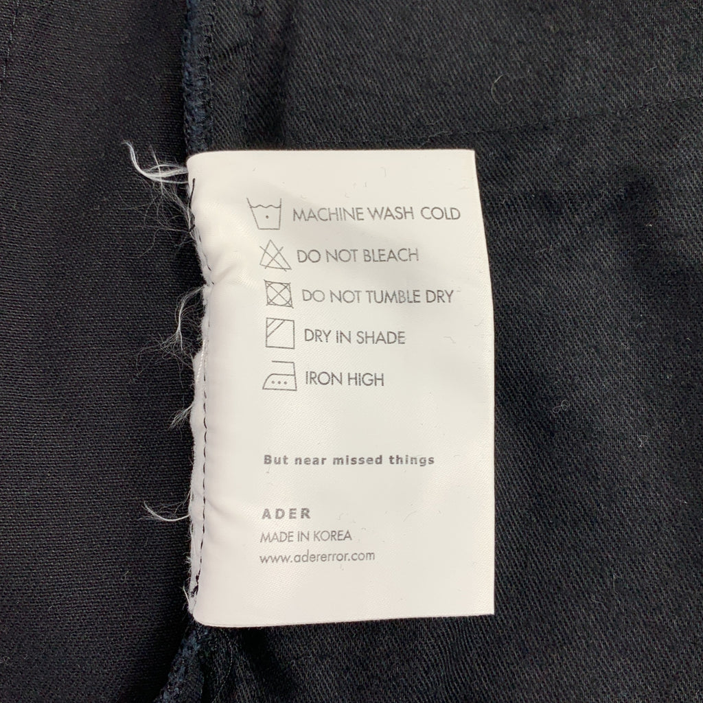 ADER ERROR | 縫線印花斜紋棉布褲 | 1 碼 | 男士