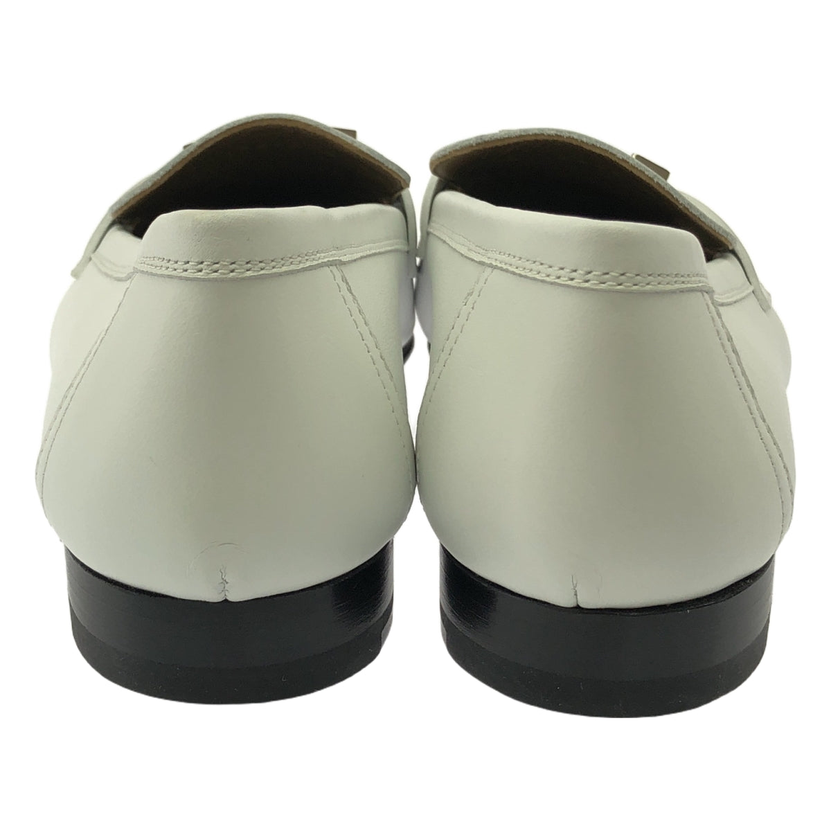 HERMES / エルメス | Hロゴ金具 ローファー レザーシューズ 革靴 | 37 1/2 | レディース
