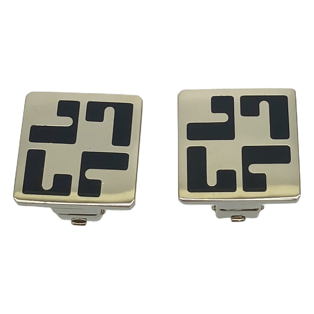 LOEWE / ロエベ | スクエア イヤリング | シルバー | レディース