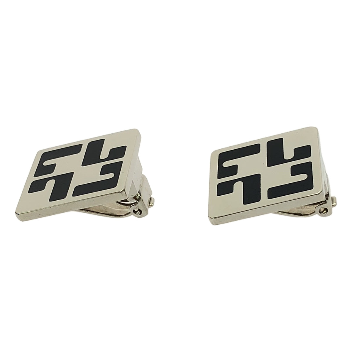 LOEWE / ロエベ | スクエア イヤリング | シルバー | レディース