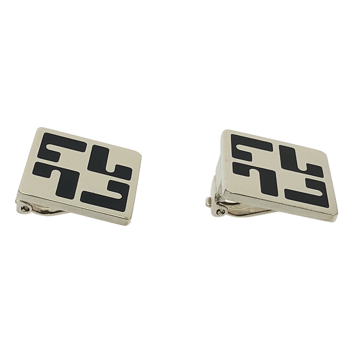 LOEWE / ロエベ | スクエア イヤリング | シルバー | レディース