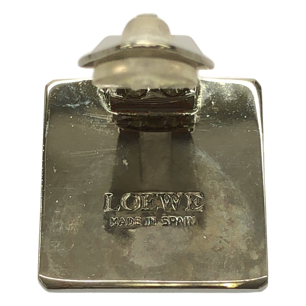 LOEWE / ロエベ | スクエア イヤリング | シルバー | レディース