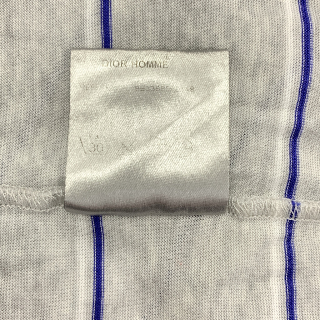 Dior homme / ディオールオム | 2009SS | コットン ボーダー ポロシャツ | M | メンズ