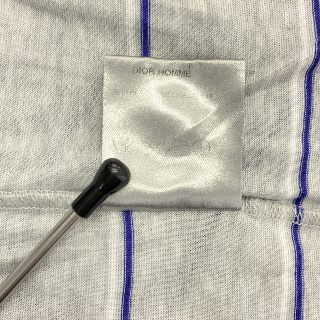 Dior homme / ディオールオム | 2009SS | コットン ボーダー ポロシャツ | M | メンズ