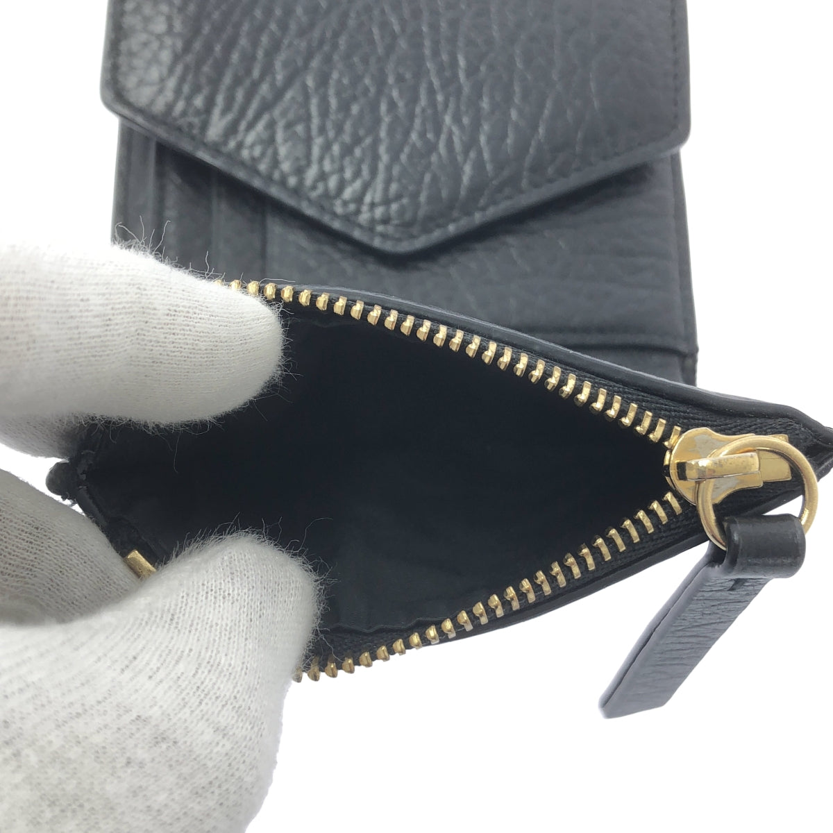 Maison Margiela / メゾンマルジェラ | 2019SS | レザー 4ステッチ コンパクト ウォレット 財布 / ユニセックス | UNI | その他