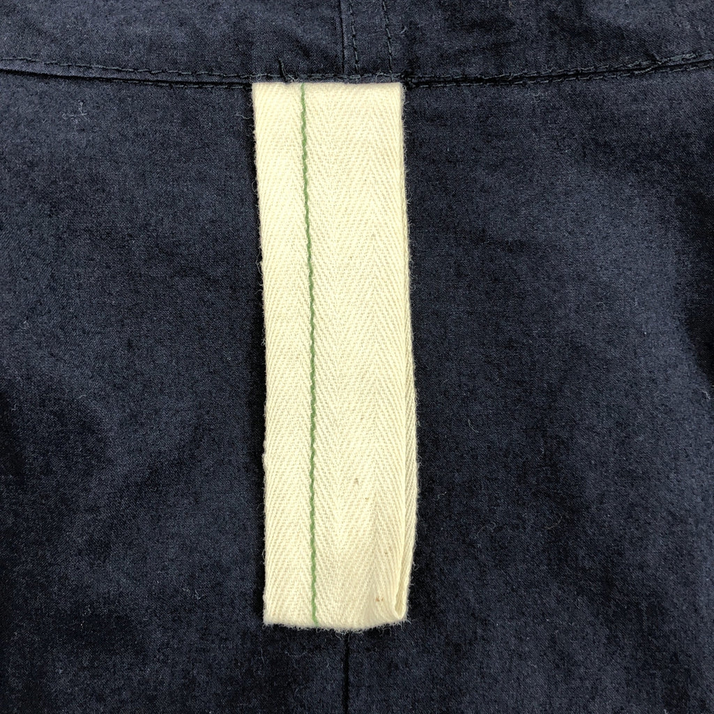 Masnou design / マスノウデザイン | コットン ロング コート / ユニセックス | 2 | ネイビー | メンズ