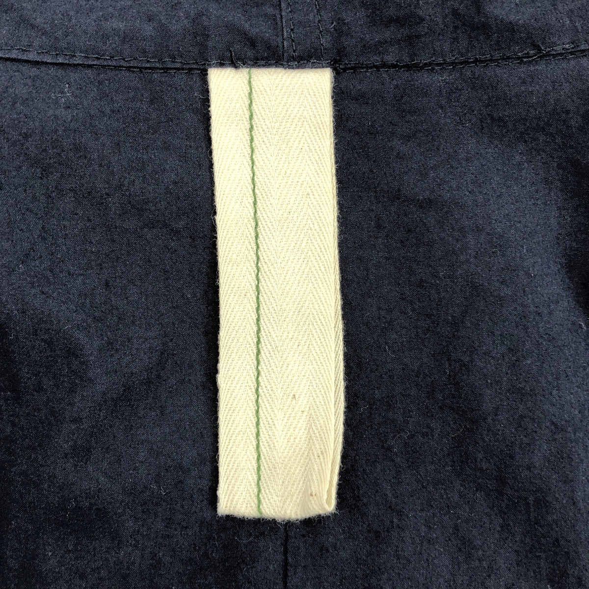 Masnou design / マスノウデザイン | コットン ロング コート / ユニセックス | 2 | ネイビー | メンズ