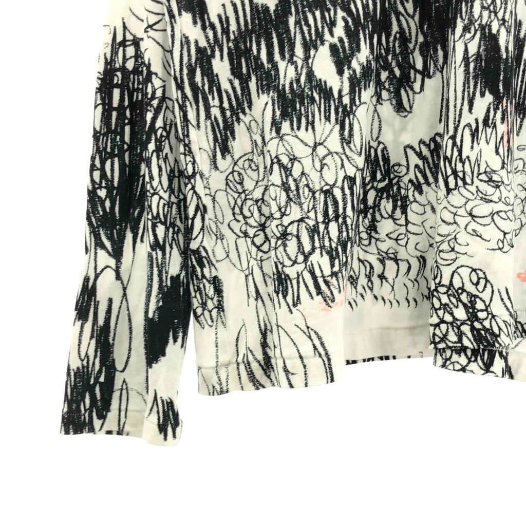 mina perhonen / ミナペルホネン | 2024-25 a/w | cache-cache プリント クルーネック カットソー | M | レディース