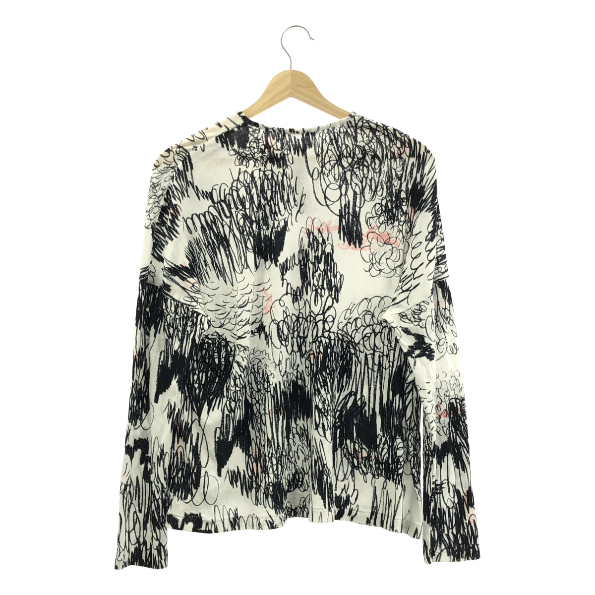 mina perhonen / ミナペルホネン | 2024-25 a/w | cache-cache プリント クルーネック カットソー | M | レディース