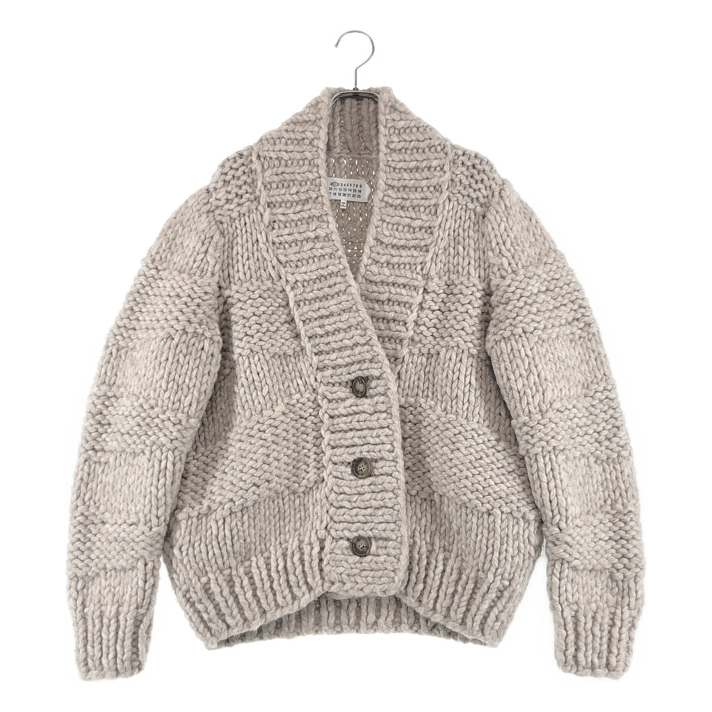 Maison Martin Margiela / メゾンマルタンマルジェラ | アルパカ混 ローゲージニット カーディガン | S | レディース