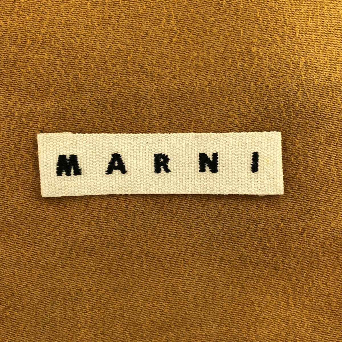 MARNI / 마르니 | 코튼 커버 올 재킷 | 44 | 겨자 | 남성