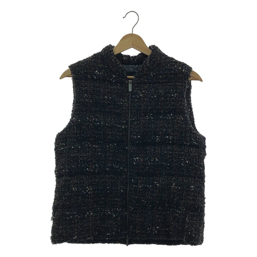 FABIANA FILIPPI | 粗花呢雙拉鍊羽絨背心 | XS | 女款