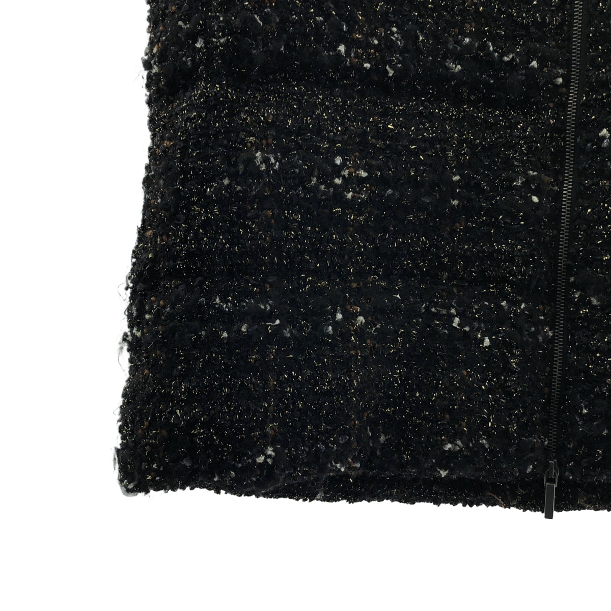 FABIANA FILIPPI | 粗花呢雙拉鍊羽絨背心 | XS | 女款