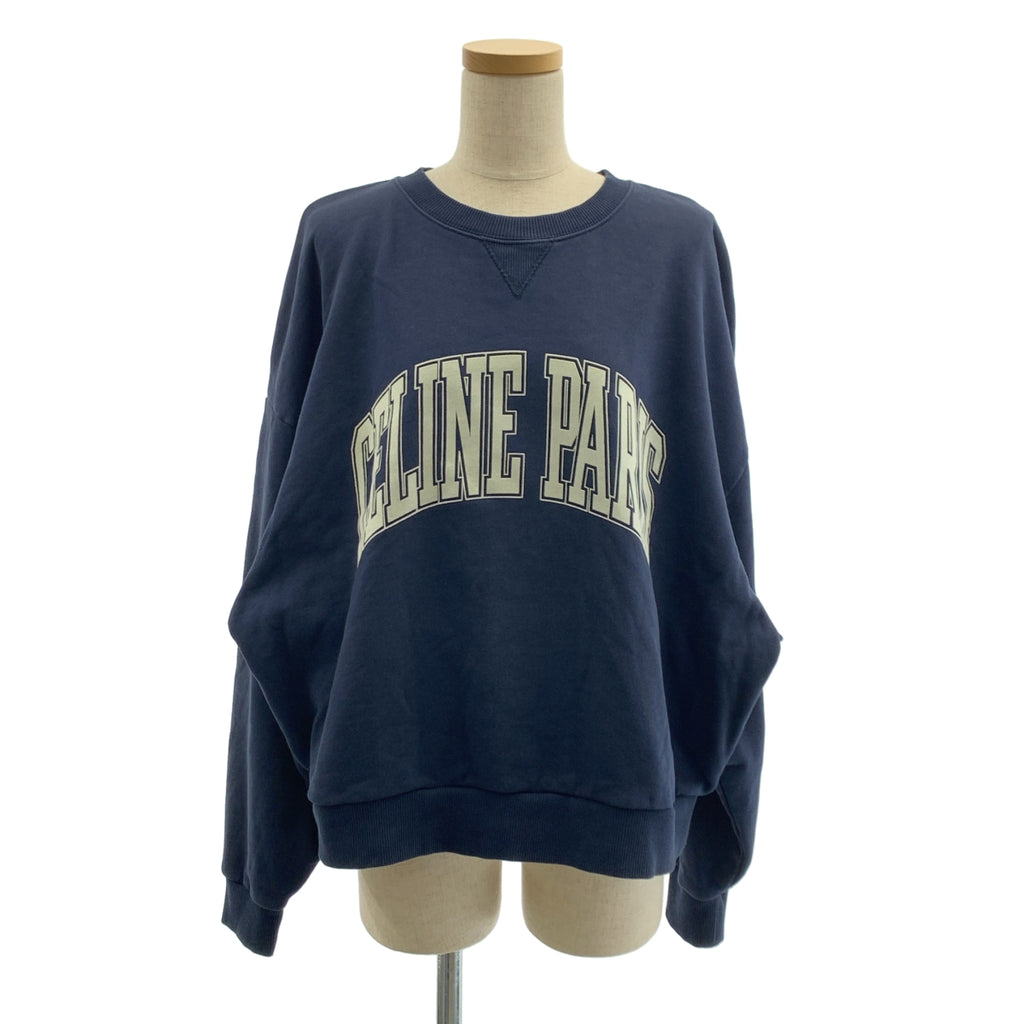 CELINE / 셀린느 | 로고 오버 실루엣 스웨트 트레이너 | S | 여성