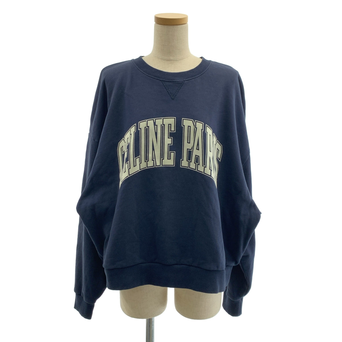 CELINE / 셀린느 | 로고 오버 실루엣 스웨트 트레이너 | S | 여성