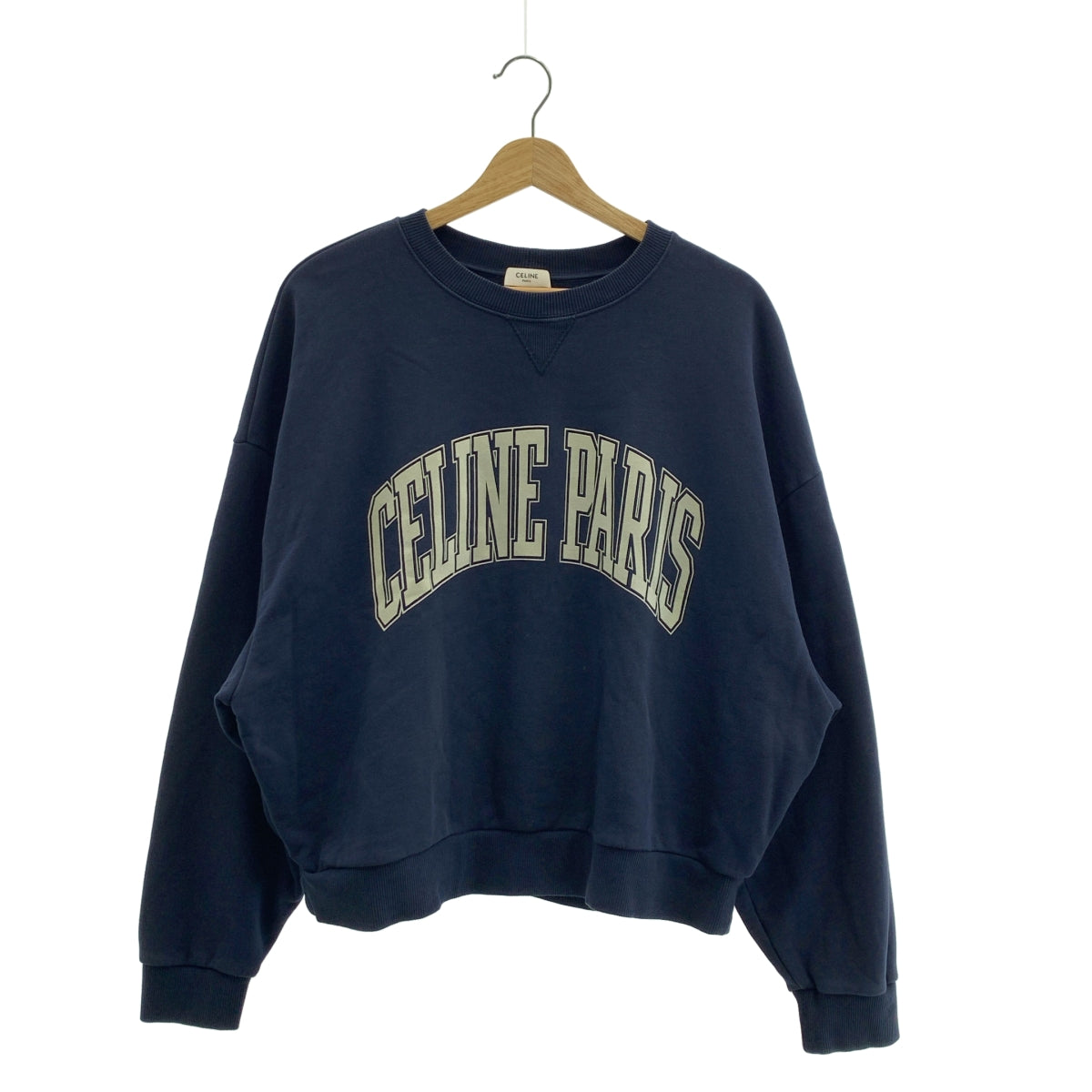 CELINE / 셀린느 | 로고 오버 실루엣 스웨트 트레이너 | S | 여성