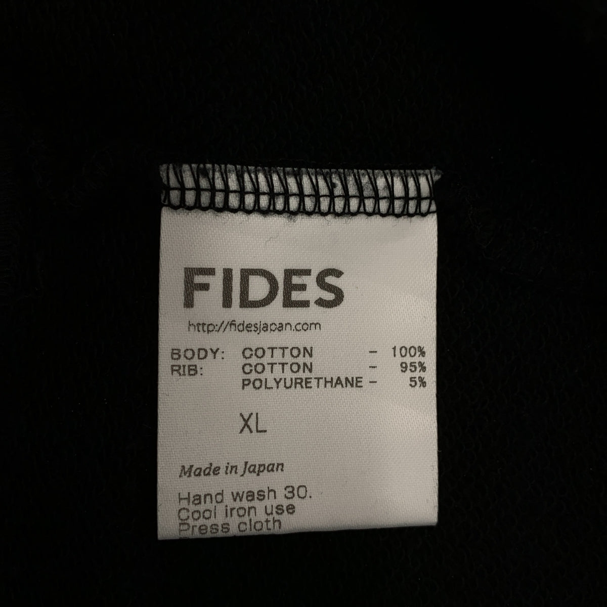 FIDES | x NO coffee Logo 衛衣 | XL | 男款