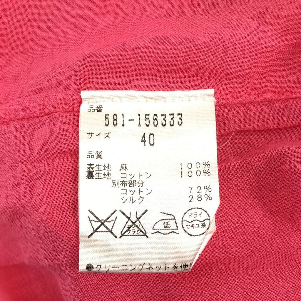 120% lino / 120パーセントリノ | リネン ワンピース | 40 | レディース