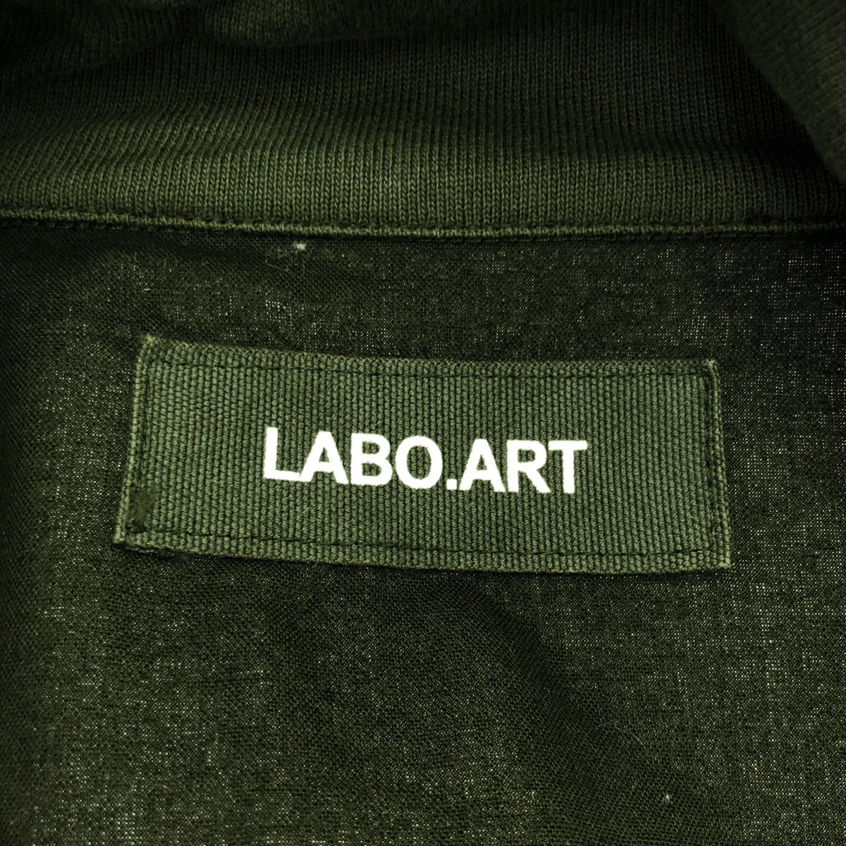 Labo.art / ラボアート | GIACCA MALMO / ドローストリング フルジップ ジャケット ブルゾン | オリーブ | メンズ