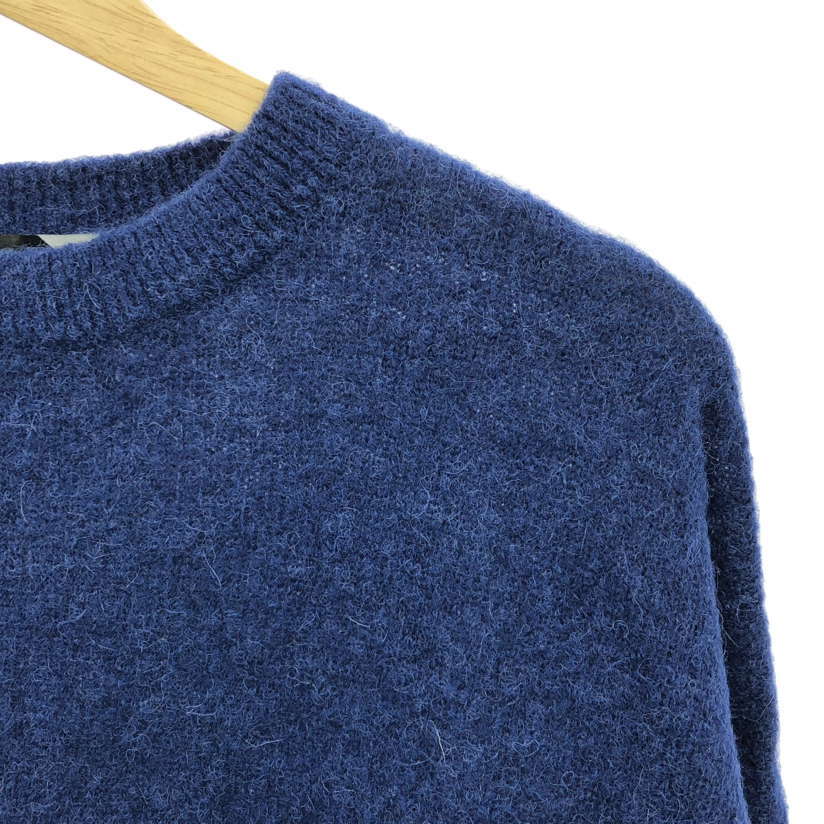 ATON | Alpaca nylon blend pullover knit | Size 2 | Blue | Women's