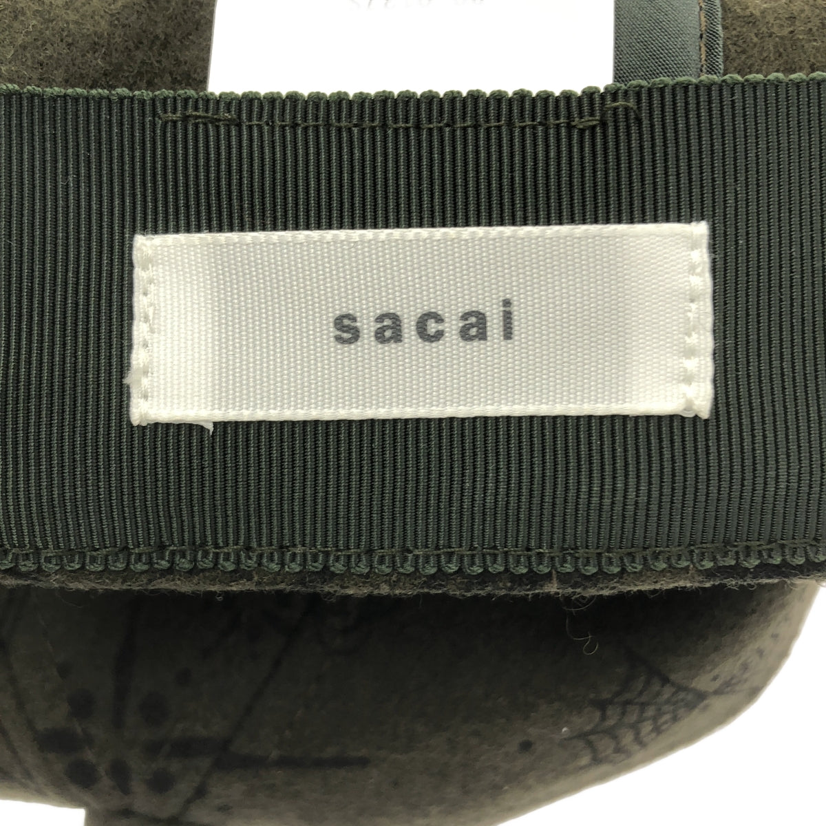 sacai / サカイ | 2020AW | × DR. WOO  BANDANA CAP / ロゴ キャップ 帽子 / アジャスター調整可 / ユニセックス | 3 | その他