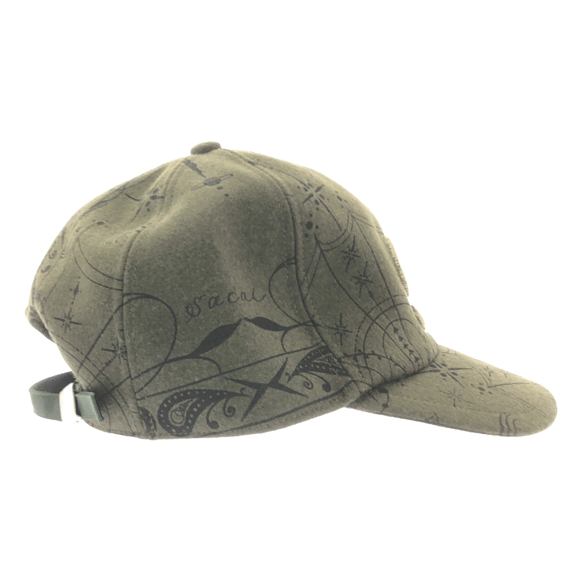 sacai / サカイ | 2020AW | × DR. WOO  BANDANA CAP / ロゴ キャップ 帽子 / アジャスター調整可 / ユニセックス | 3 | その他
