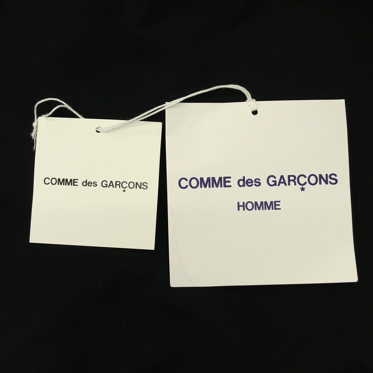 COMME des GARCONS HOMME / 콤데 갤슨 옴므 | 2024SS | 에스테르 옥스 나일론 타입 라이터 블루존 | M |