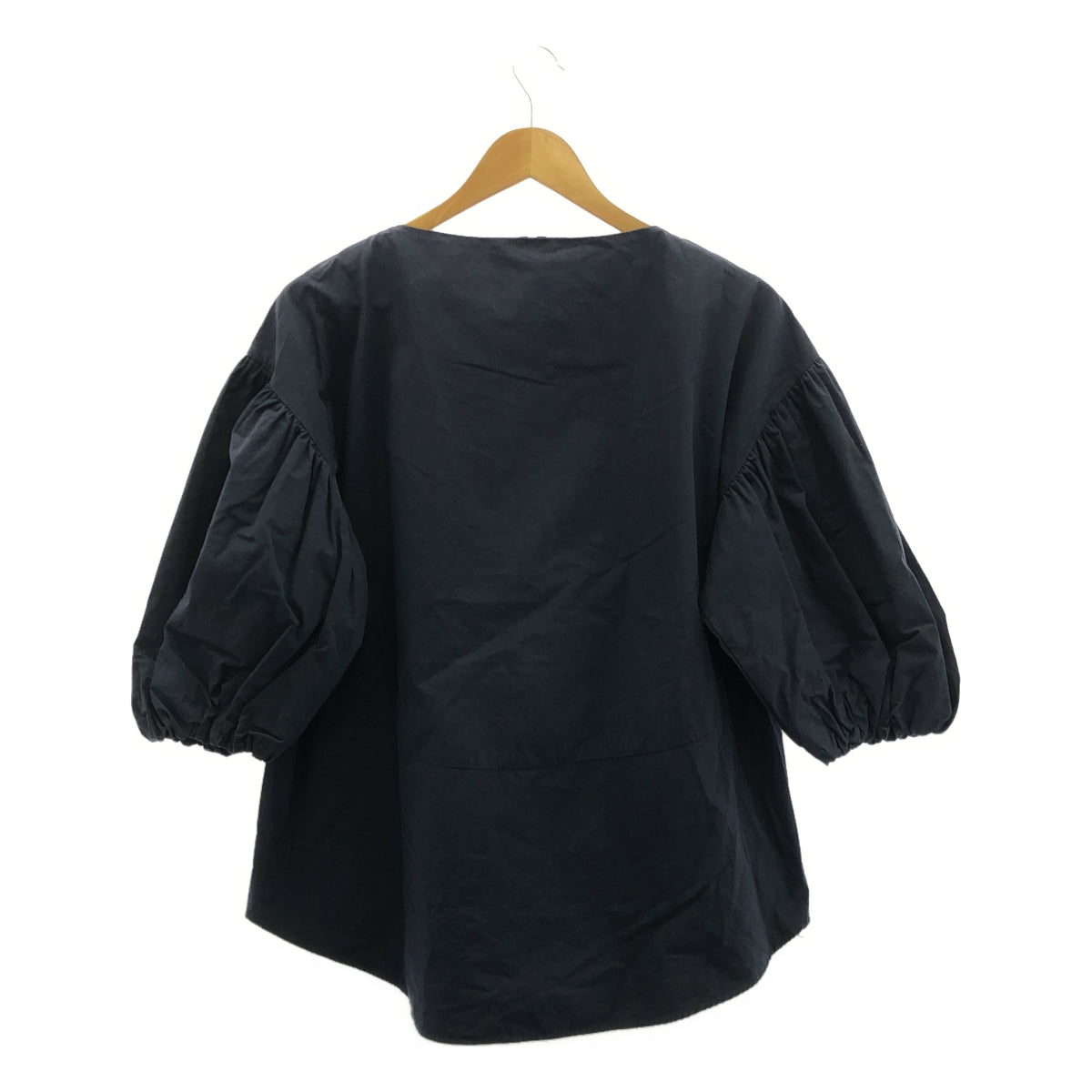 T-mat Masaki-Paris | Cotton Volume Gathered Blouse | 0 | Women's