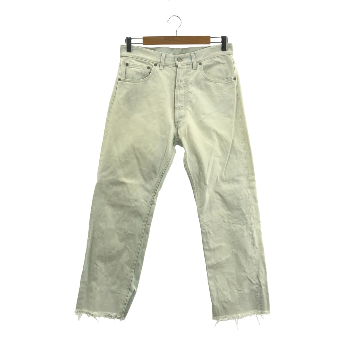 Maison Margiela / メゾンマルジェラ | 2020SS | ストーンウォッシュ ブリーチド デニムパンツ | 28 | オフホワイト | メンズ