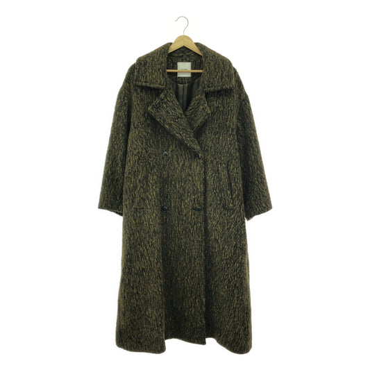 CLANE / クラネ | MIX SHAGGY LADY COAT ミックスシャギーレディーコート | 1 | レディース