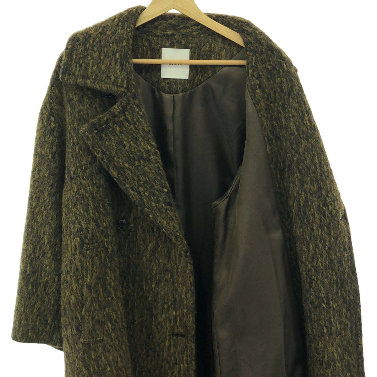 CLANE / クラネ | MIX SHAGGY LADY COAT ミックスシャギーレディーコート | 1 | レディース