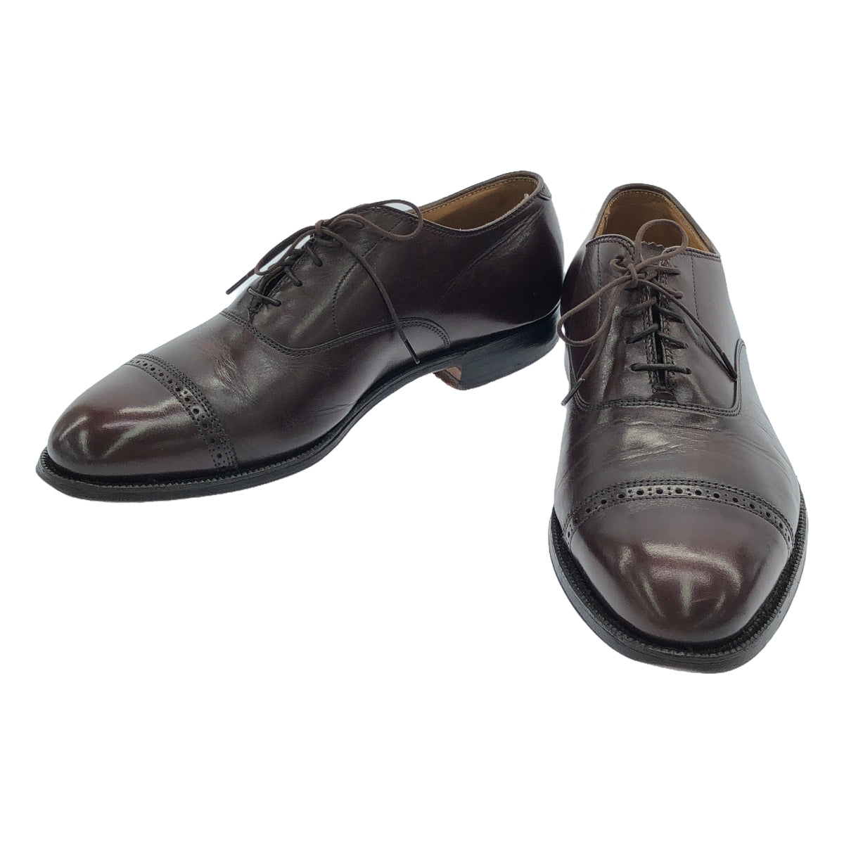 [Good Condition] ALDEN / Alden | 905 Straight Tip Leather Shoes | 8 1/2 | Burgundy | Men's