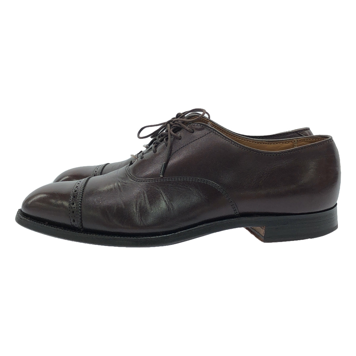 [Good Condition] ALDEN / Alden | 905 Straight Tip Leather Shoes | 8 1/2 | Burgundy | Men's