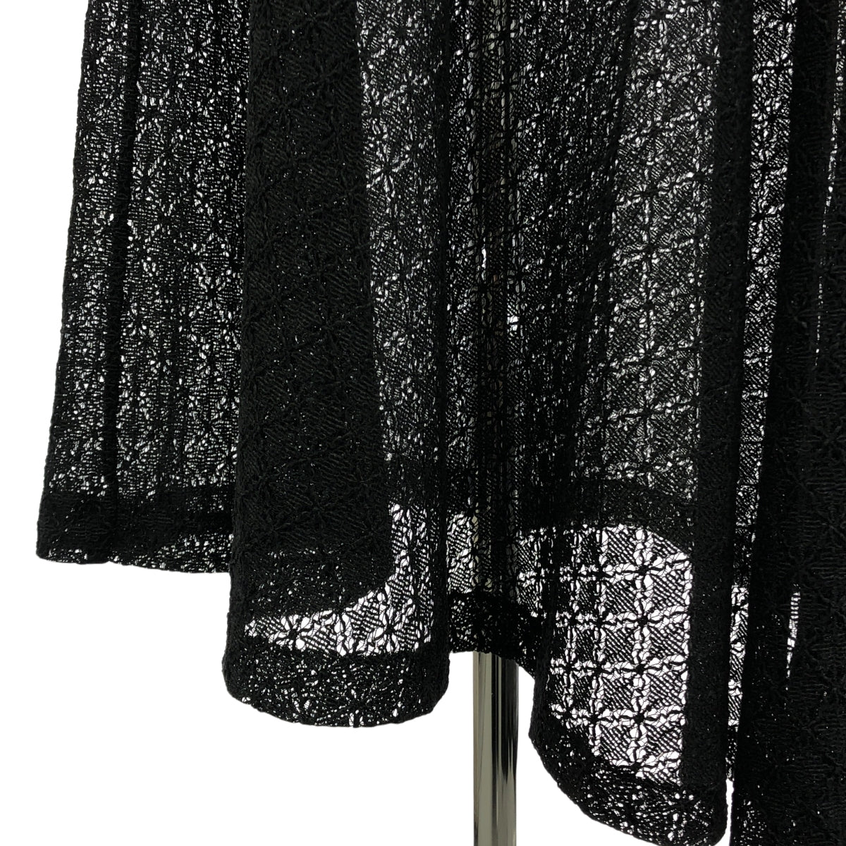 JIL SANDER | 鉤針編織不對稱洋裝 | 黑色 | 女款