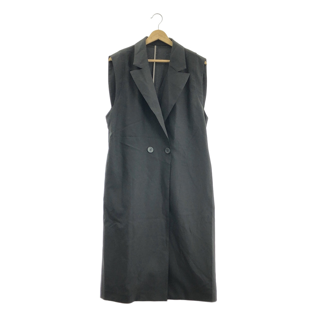 JOURNAL STANDARD / 저널 스탠다드 | 플랙 더블 브레스트 롱 베스트 |