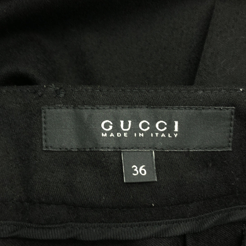 GUCCI / グッチ | ウール ブーツカット スラックス | 36 | レディース