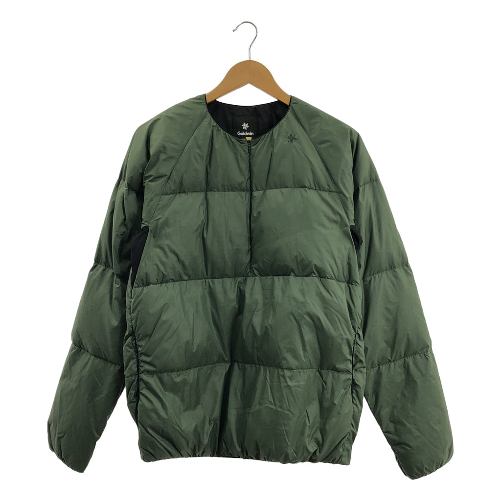 Goldwin / 골드윈 | 크루넥 다운 스웨터 풀오버 재킷 | S | 남성