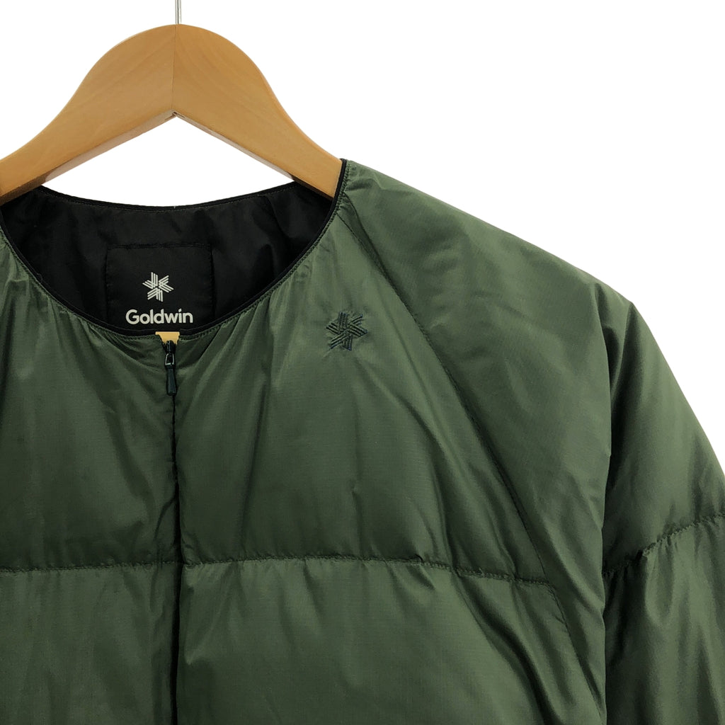 Goldwin / 골드윈 | 크루넥 다운 스웨터 풀오버 재킷 | S | 남성
