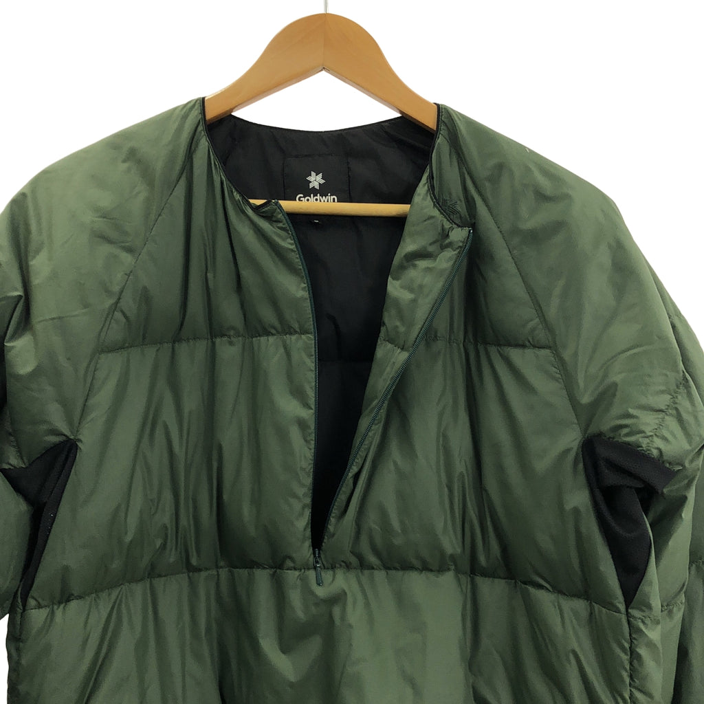 Goldwin / 골드윈 | 크루넥 다운 스웨터 풀오버 재킷 | S | 남성