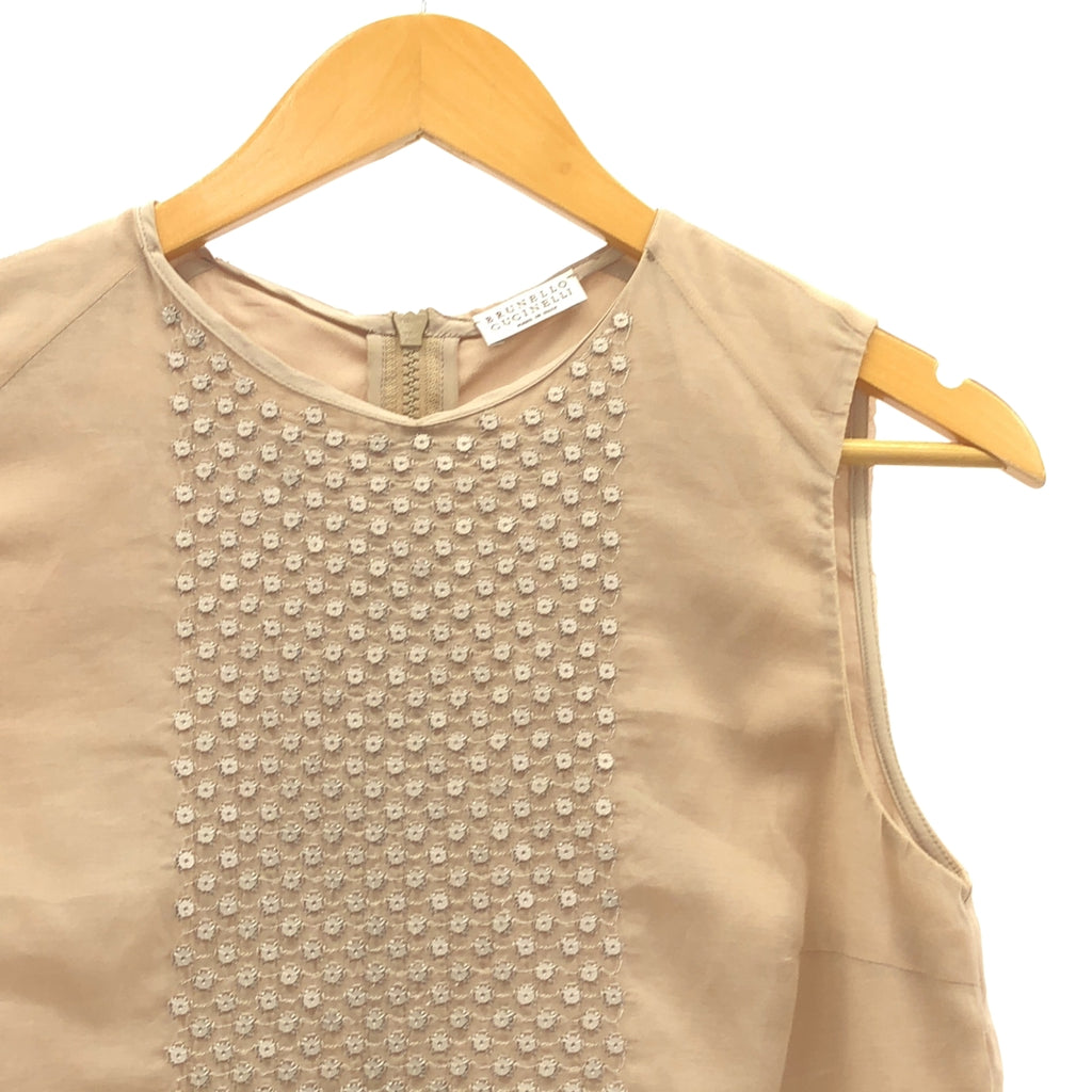 BRUNELLO CUCINELLI | 棉絲無袖襯衫 | S碼 | 女款