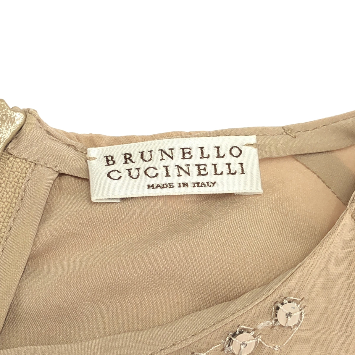 BRUNELLO CUCINELLI | 棉質與絲綢無袖襯衫 | 尺寸 S |