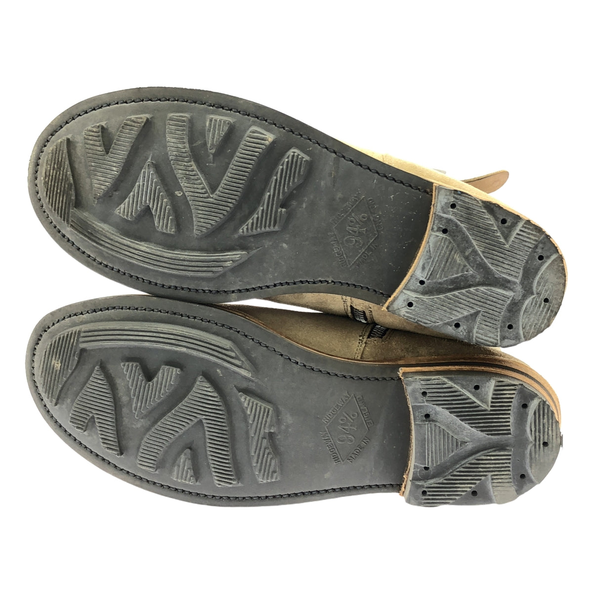 nonnative / ノンネイティブ | × OFFICINE CREATIVE BIKER ZIP UP BOOTS COW LEATHER / レザー スエード サイドジップ ブーツ | 41 | ベージュ | メンズ