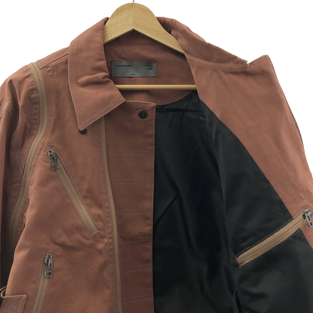 Kiko Kostadinov | 2025 春夏系列 | Fox Racing 聯名 FOX x KIKO JACKET 拉鍊細部越野摩托車外套 | 男款 | 小碼
