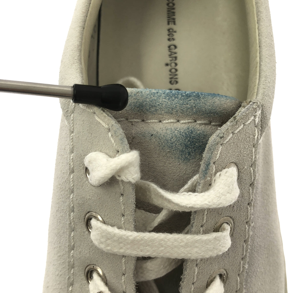 COMME des GARÇONS 襯衫 | 2016 春夏 | 絨面低筒運動鞋 | 尺寸 10 1/2 | 灰色 | 男款