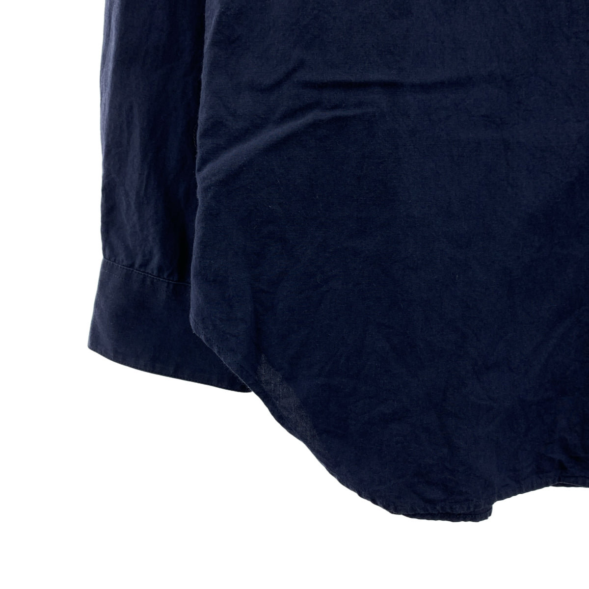 MARGARET HOWELL / マーガレットハウエル | コットン シルク 襟切替 シャツ | 1 |