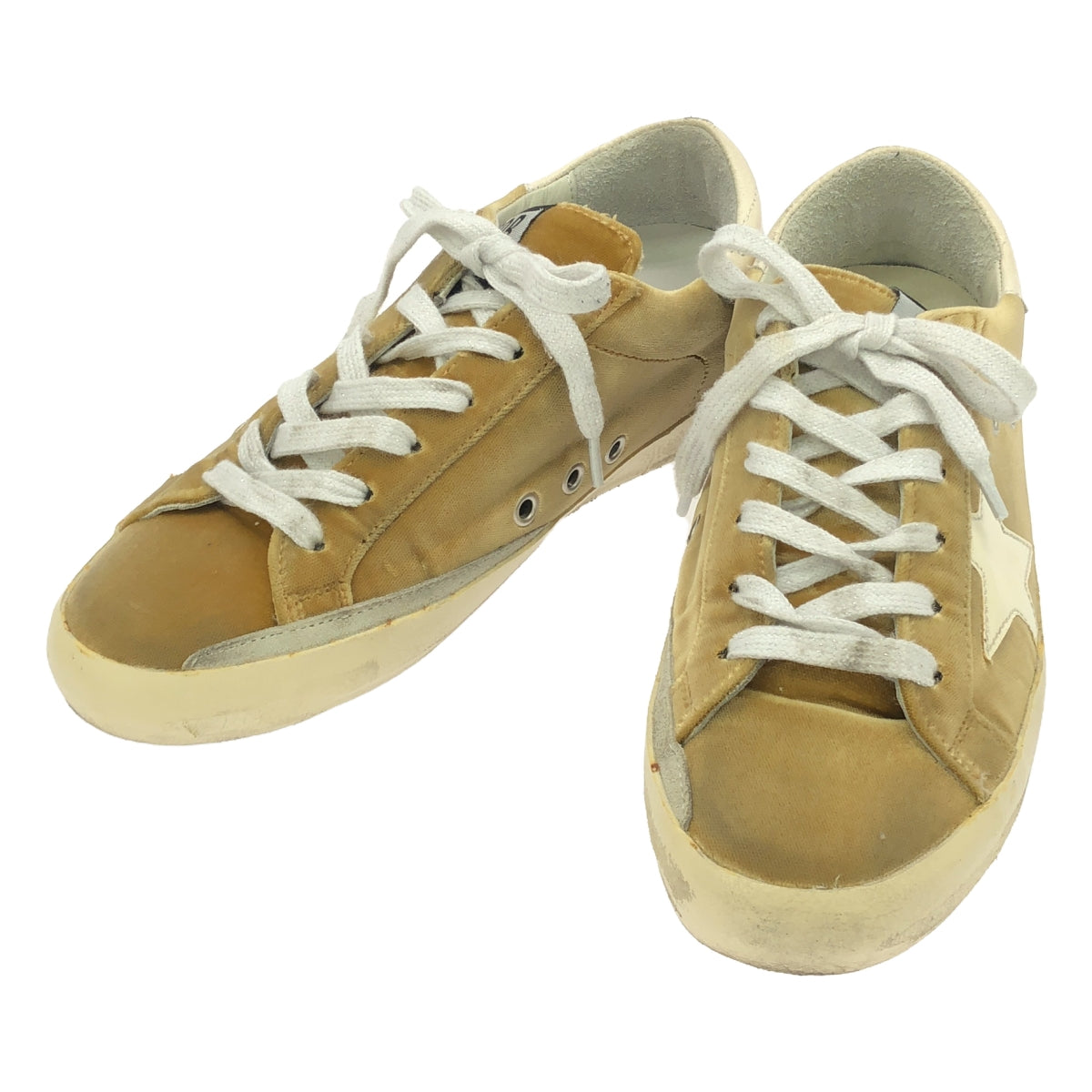 GOLDEN GOOSE / ゴールデングース | SUPER STAR  ローカットスニーカー | 36 | ゴールドベルベット | レディース