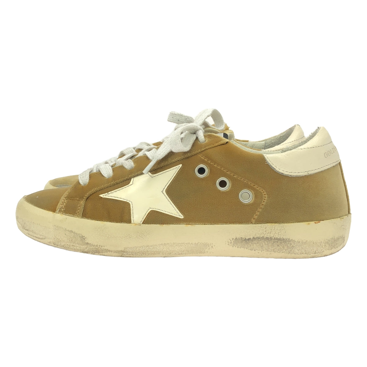 GOLDEN GOOSE / ゴールデングース | SUPER STAR  ローカットスニーカー | 36 | ゴールドベルベット | レディース