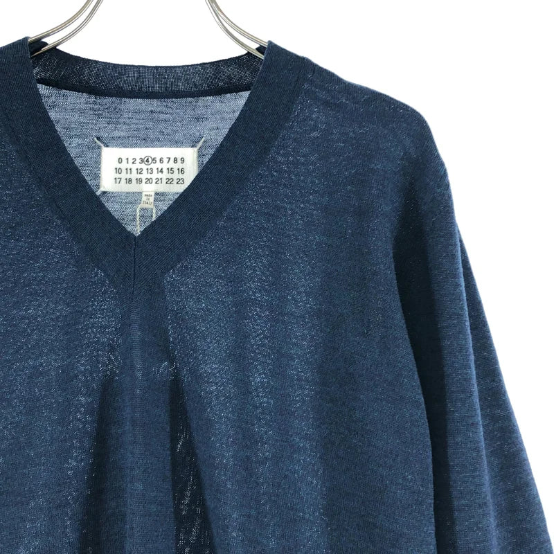 Maison Margiela / メゾンマルジェラ | 2016AW | レザーエルボーパッチ ニット セーター | M | レディース